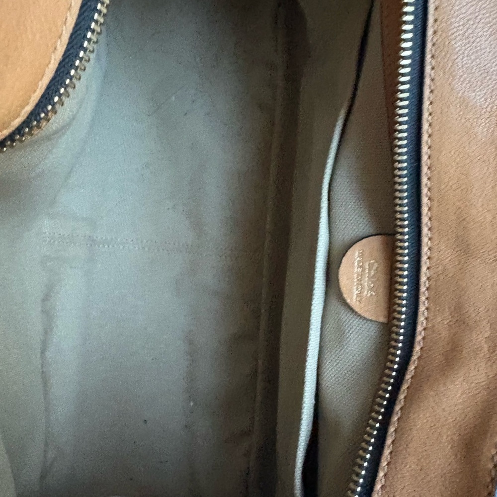 Chloe Tan and Cream Satchel shoulder bag - Picture 6 of 12